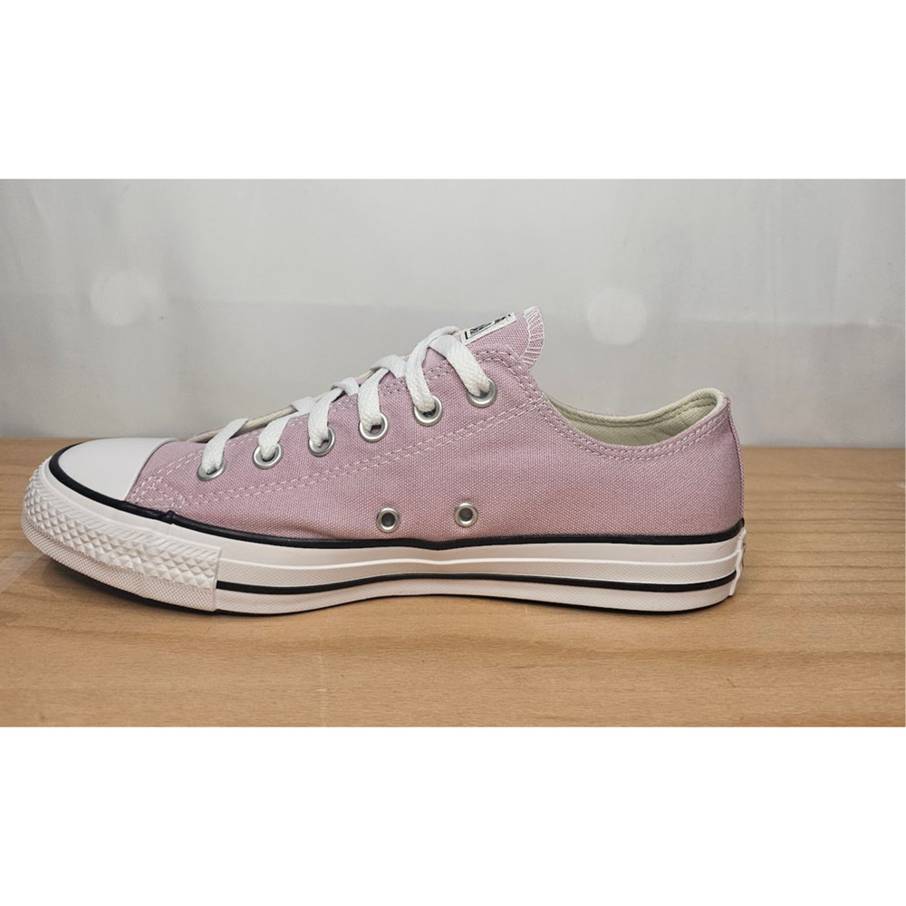 Converse Women's Pink Canvas Sneakers - Picture 4 of 9